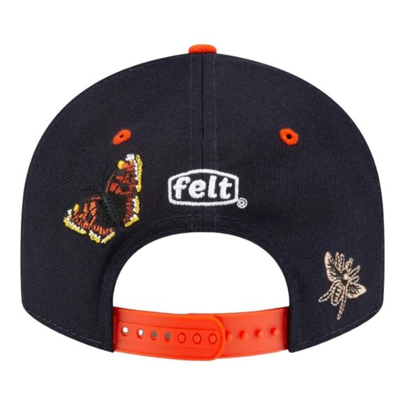 New Era FELT x Houston Astros Butterfly 9FIFTY Snapback Hat Cap - OSFM - Picture 6 of 7